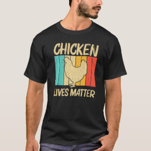 Chicken For Men Women Chicken Farmer Poultry T-Shirt