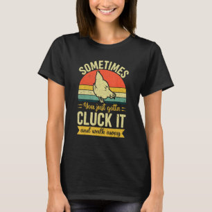 Chicken For Men Women Chicken Hen Farmer T-Shirt