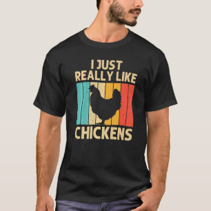 Chicken For Men Women Farmer Chicken  Farm Hen  1 T-Shirt