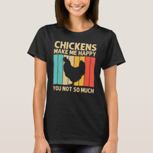 Chicken For Men Women Farmer Chicken Farm Hen T-Shirt