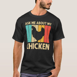 Chicken For Men Women Farmer Chicken Farm Hen T-Shirt