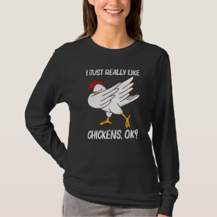 Chicken For Men Women Poultry Rooster Egg T-Shirt