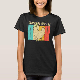 Chicken For Women Mom Chicken Farmer Poultry T-Shirt