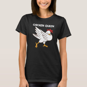 Chicken For Women Mom Poultry Rooster Egg T-Shirt