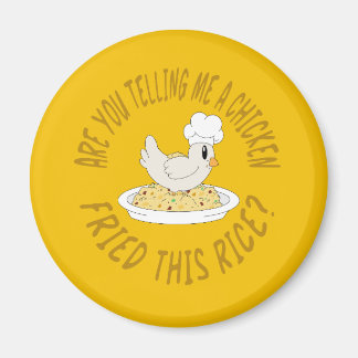 Chicken fried rice magnet