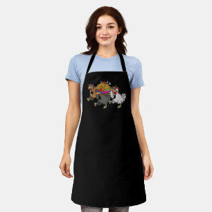 Chicken funeral apron