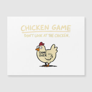 Chicken Game Don't Look At The Chicken Funny Chick