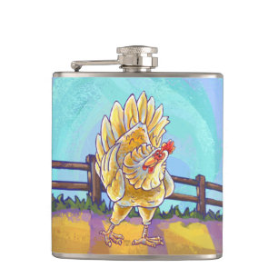 Chicken Gifts & Accessories Hip Flask