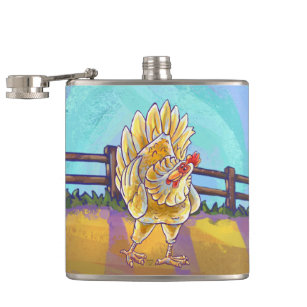 Chicken Gifts & Accessories Hip Flask