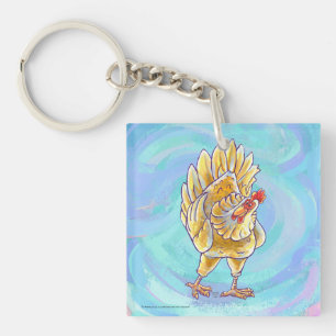 Chicken Gifts & Accessories Keychain