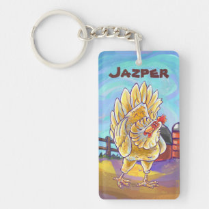 Chicken Gifts & Accessories Keychain