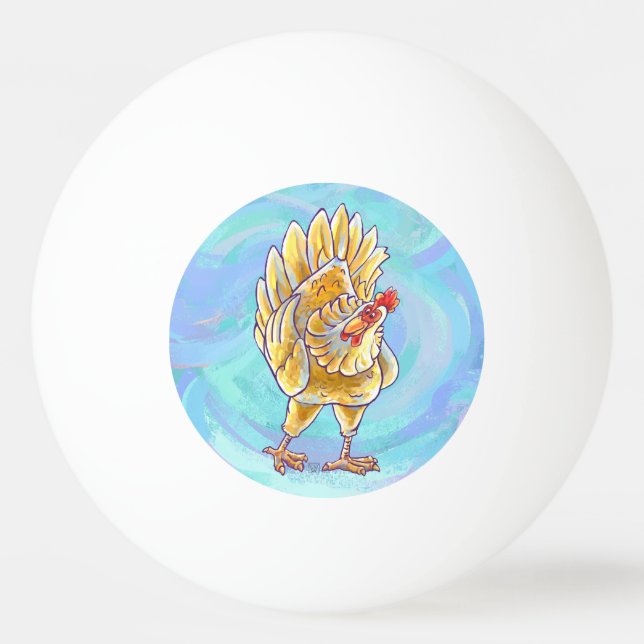 Chicken Gifts & Accessories Ping Pong Ball (Back)