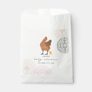 Chicken Girl Baby Shower Chick Favour Bag