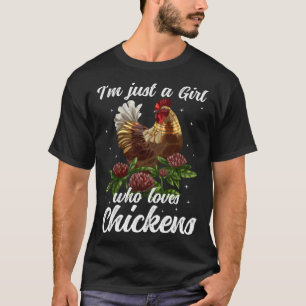 Chicken Girl Chicken Owner Chicken Mom Chicken Far T-Shirt