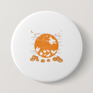 Chicken Girls Just a Witch Who Loves Chicken 3 Inch Round Button