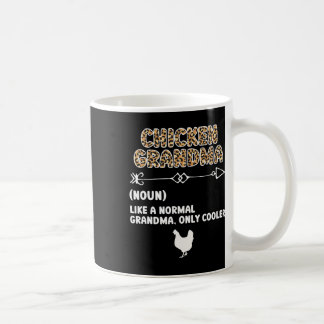 Chicken Grandma Definition Chicken Owner Chicken F Coffee Mug