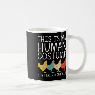 Chicken Halloween Human Costume Hen Fowl Easy Diy Coffee Mug