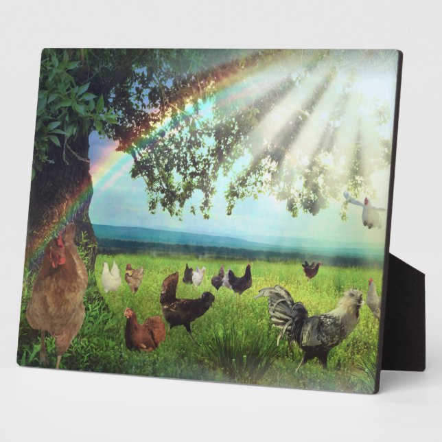 Chicken Heaven Plaque (Side)
