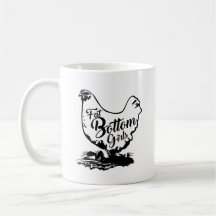 Chicken Hen Fat Bottom Egg Coffee Mug