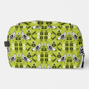 Chicken Hen Folk Art Dopp Kit