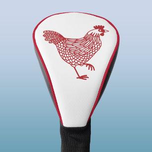 Chicken Hen Golf Head Cover