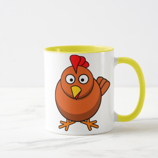 Chicken Hen Mug (Right)