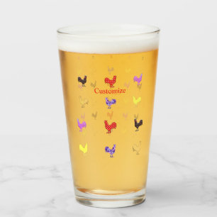 Chicken Hens Thunder_Cove Glass