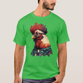 Chicken Hipster 3 T-Shirt
