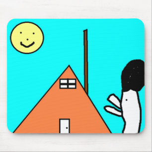 Chicken House Mouse Pad