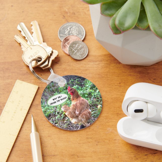 Chicken Humour Keychain (Desk)