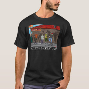 Chicken Hut Caverns & Creatures T-Shirt