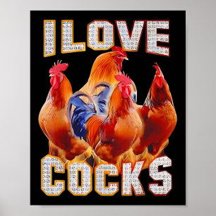 Chicken I Love S  Poster