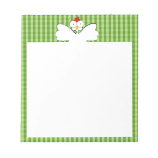 Chicken illustration notepad