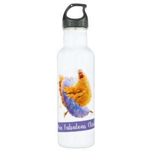 Chicken in a Tutu 710 Ml Water Bottle