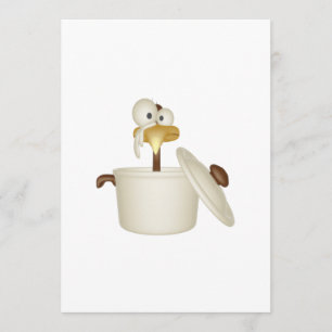 Chicken In Soup Invitation