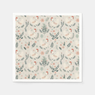 Chicken in the Garden Napkin