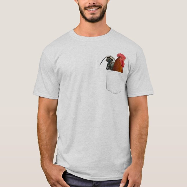 Chicken in Your Pocket T-Shirt (Front)