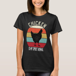 Chicken is My Spirit Animal Men Women Boys Girls T-Shirt