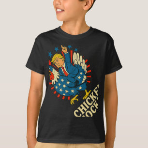Chicken Jockey Trump Funny Meme 1  T-Shirt