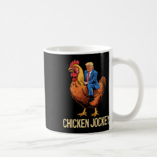 Chicken Jockey Trump Funny Meme 5  Coffee Mug