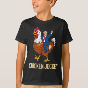Chicken Jockey Trump Funny Meme 6 T-Shirt