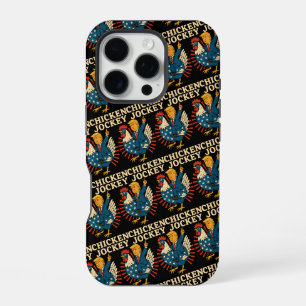 Chicken Jockey Trump Funny Meme iPhone 16 Pro Case