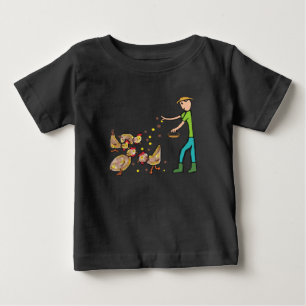 Chicken Keeping Baby T-Shirt