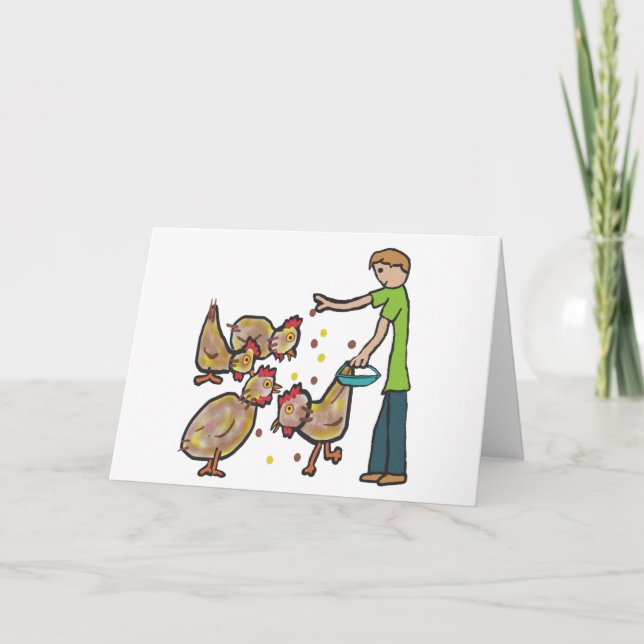 Chicken Keeping Card (Front)