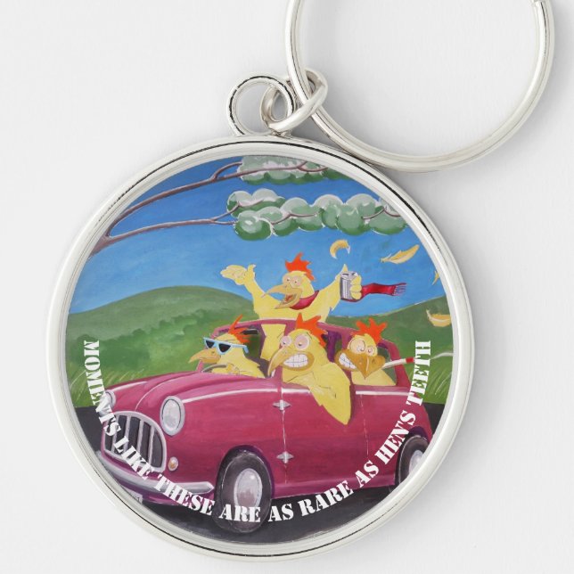 Chicken key chain (Front)
