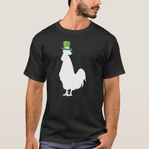 Chicken Leprechaun Irish St Patrick Day T-Shirt