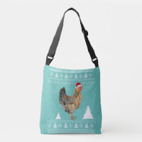 Chicken Lights with Santa Hat Christmas Pyjamas