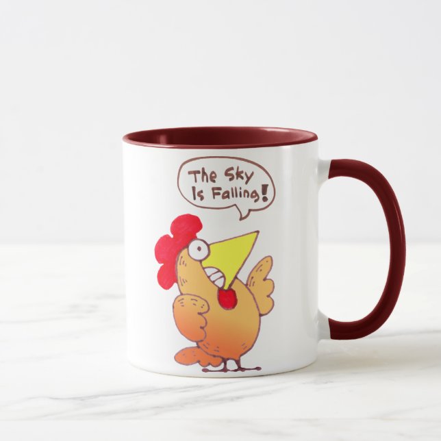 Chicken Little Mug For Chicken Soup (Right)
