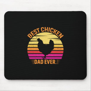 Chicken Lover   Best Chicken Dad Ever Mouse Pad