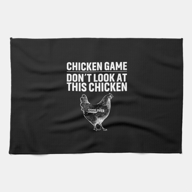 Chicken Lover | Chicken Game Kitchen Towel (Horizontal)